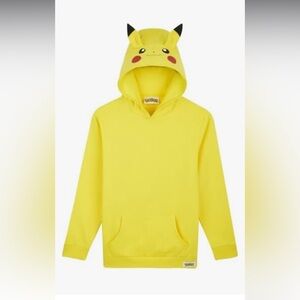 Kids Pokemon Pikachu Character Hoodie with Ears